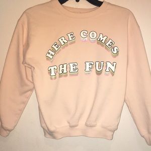 Pink hoodie